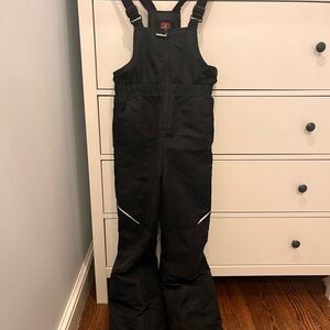 Kid’s L 10-12 Black Snow Bib Overall pants